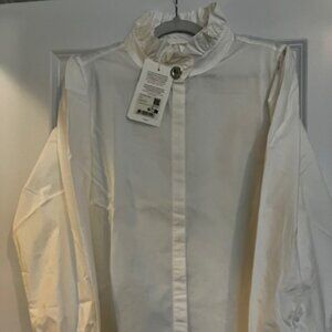 Sezane, Ambre Shirt, NWT, Flattering and Elegant